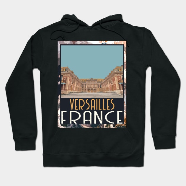 Versailles France Poster Hoodie by zsonn